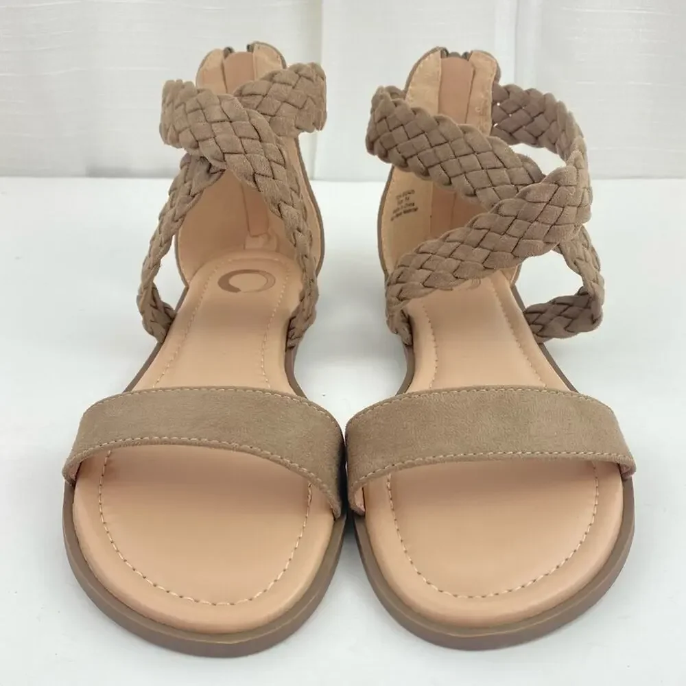 Journey & Crew Lucinda Tru Comfort Woven Gladiator Boho Sandal Women 7 Kids 5.5